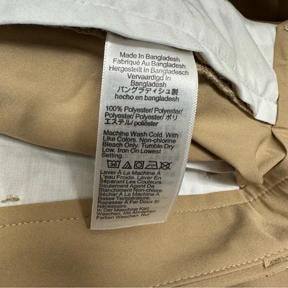 J. Crew factory Men's Khaki Chinos slim fit tech size 34X34 NWT